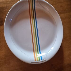 Syracuse China 9inch Rainbow platter